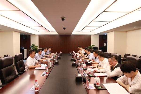 省交通集团党委委员、副总经理俞激一行到我司调研指导