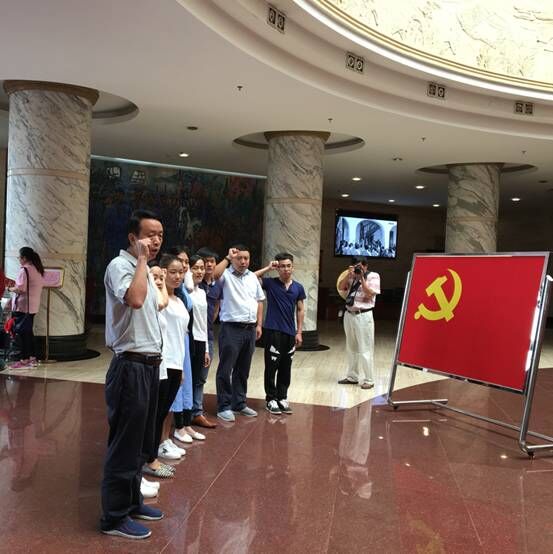 公司第十三党支部参观百色起义纪念馆，永葆党员先进性